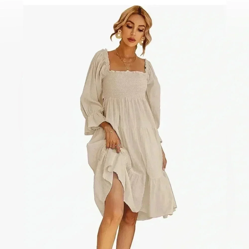 R.Vivimos | Women's Off-Shoulder Dress. Size: L